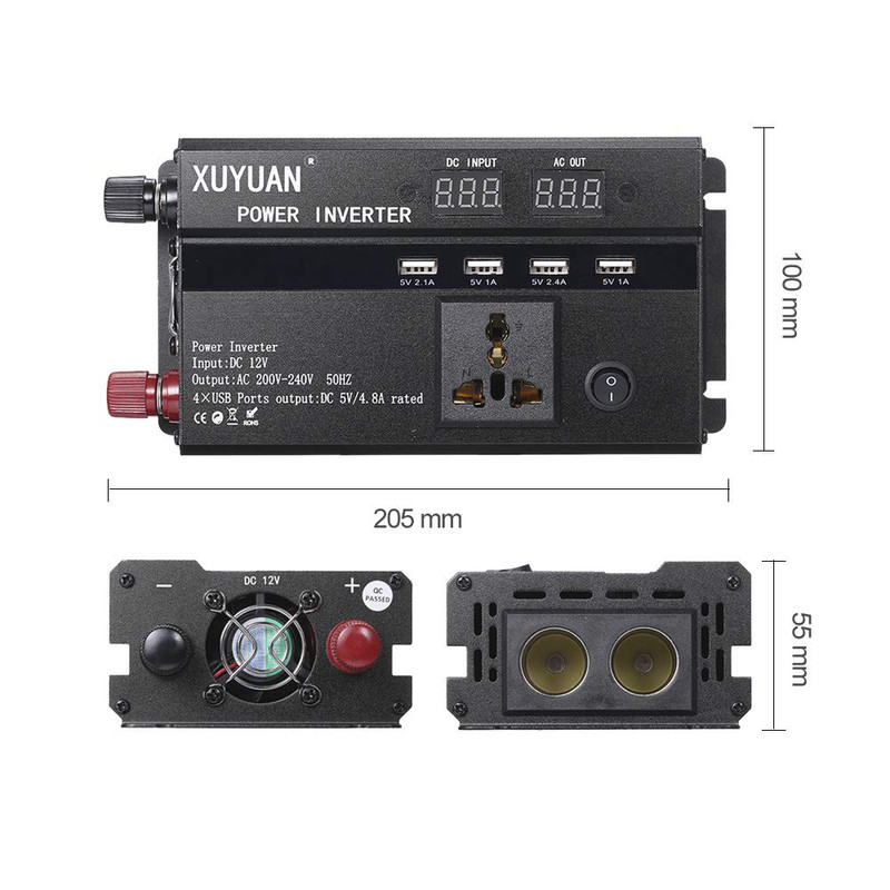 اینورتر ایکسیوان مدل RS-1210 ظرفیت 1000وات