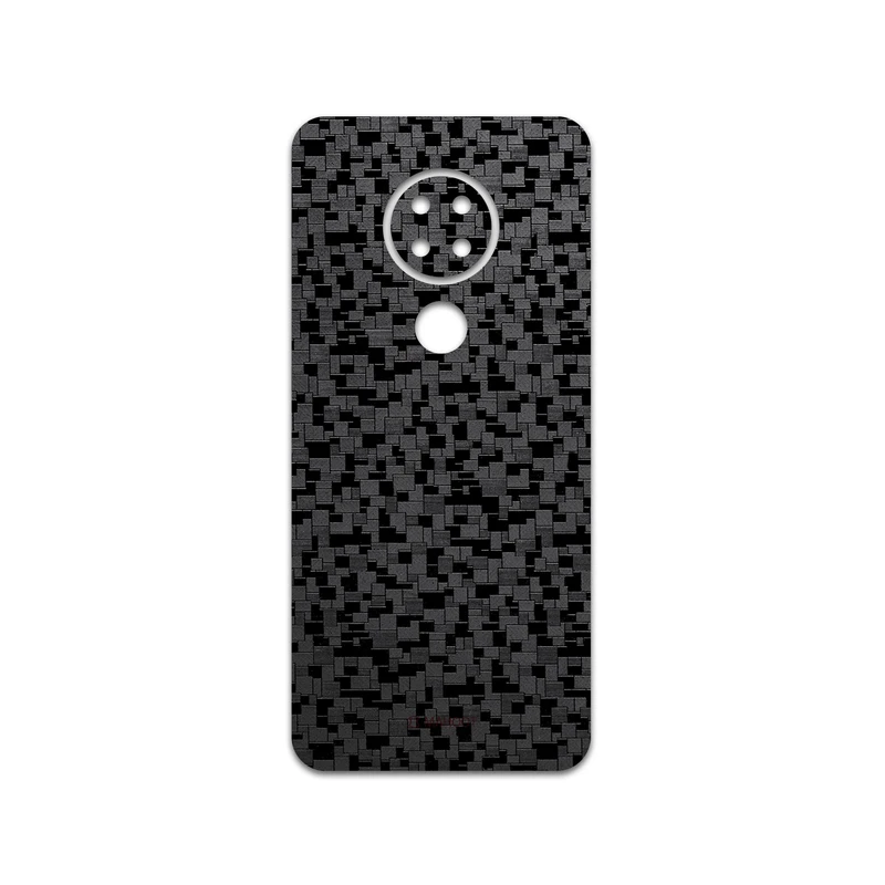برچسب پوششی ماهوت مدل Black-Silicon مناسب برای گوشی موبایل نوکیا 7.2