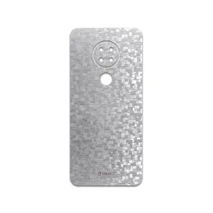 MAHOOT Silver-Silicon Cover Sticker for Nokia 7.2