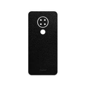 MAHOOT Black-Suede Cover Sticker for Nokia 7.2