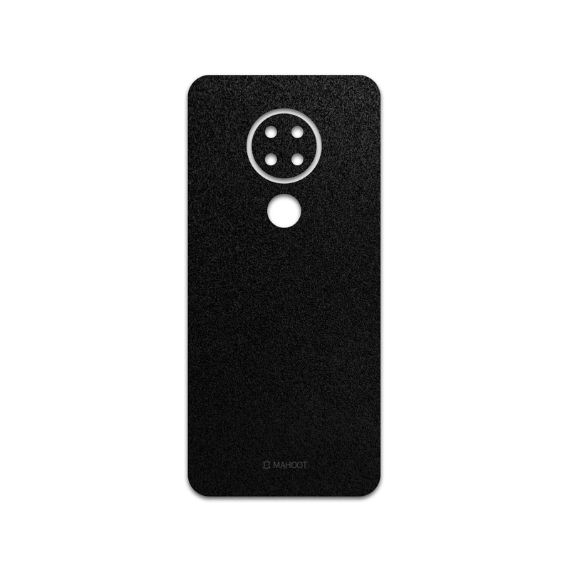 برچسب پوششی ماهوت مدل Black-Suede مناسب برای گوشی موبایل نوکیا 7.2
