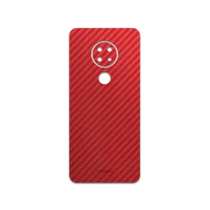 MAHOOT Red-Fiber Cover Sticker for Nokia 6.2
