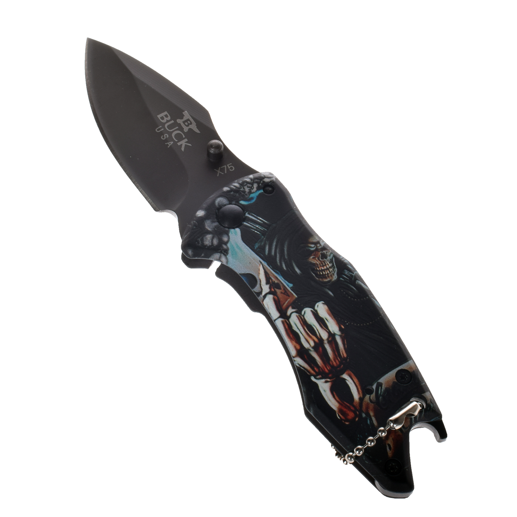 چاقو سفری  مدل x75-skull