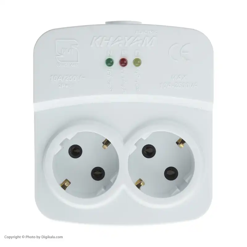 محافظ ولتاژ یخچال و فریزر خیام الکتریک مدل KH8065