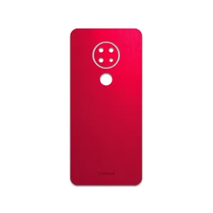 MAHOOT Matte-Warm-Red Cover Sticker for Nokia 6.2