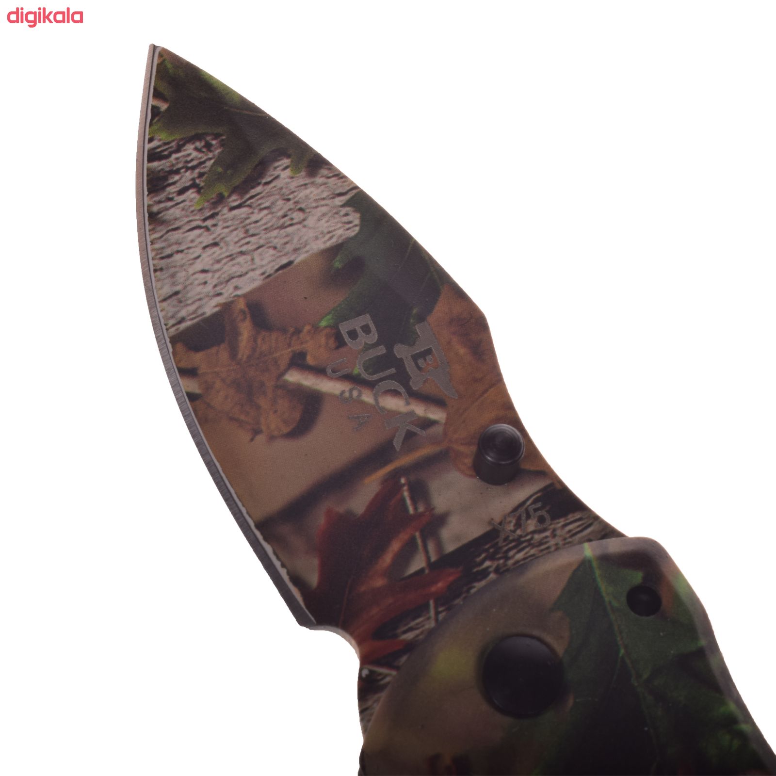چاقو سفری باک مدل x75-leaves