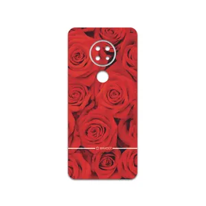 MAHOOT Red-Flower Cover Sticker for Nokia 6.2