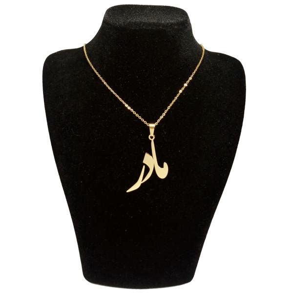 گردنبند طلا 18عیار زنانه طرح مادر کد UN0136 -  - 2