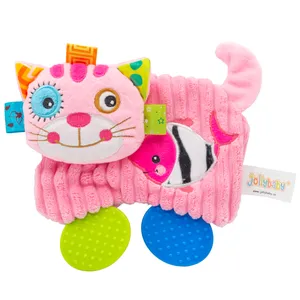 دندان گیر کودک جولی بی بی طرح گربه ارتفاع 15 سانتی متر 