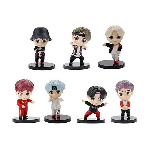 فیگور مدل BTS کد 5 بسته هفت عددی