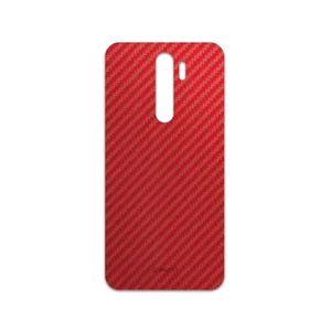 MAHOOT Red-Fiber Cover Sticker for Xiaomi Redmi Note 8 Pro