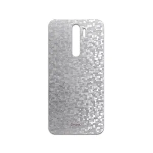 MAHOOT Silver-Silicon Cover Sticker for Xiaomi Redmi Note 8 Pro