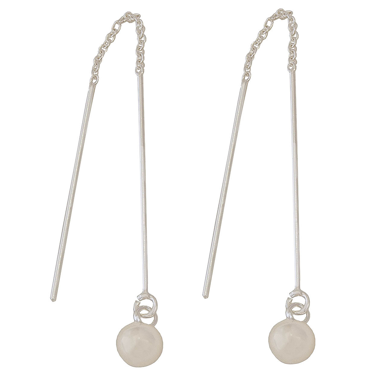 گوشواره نقره زنانه کد IM033 گوشواره نقره زنانه کد IM033