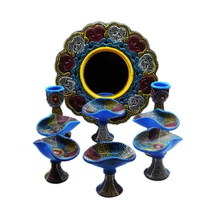 مجموعه ظروف هفت سین 9 پارچه کد 6767
