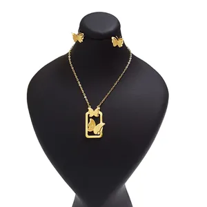 نیم ست زنانه طرح پروانه مدل Mhr-348-M