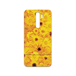 MAHOOT Yellow-Flower Cover Sticker for Xiaomi Redmi Note 8 Pro