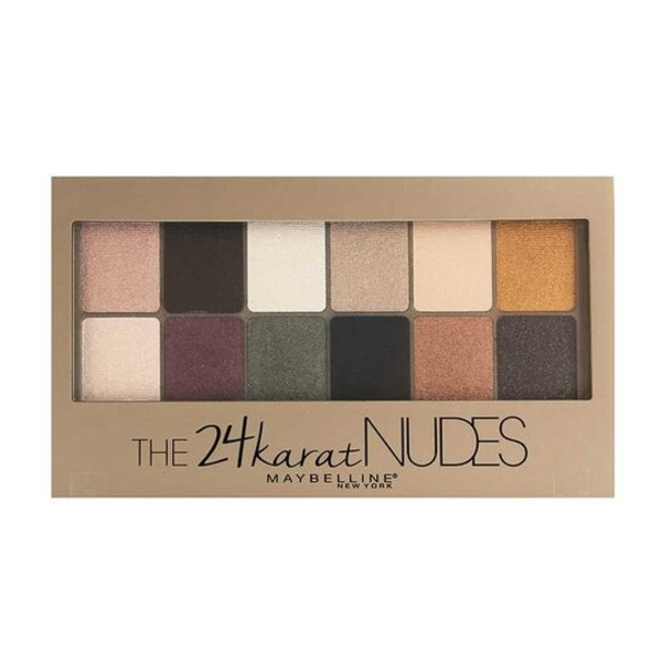 سایه چشم میبلین مدل The 24 Karat Nudes