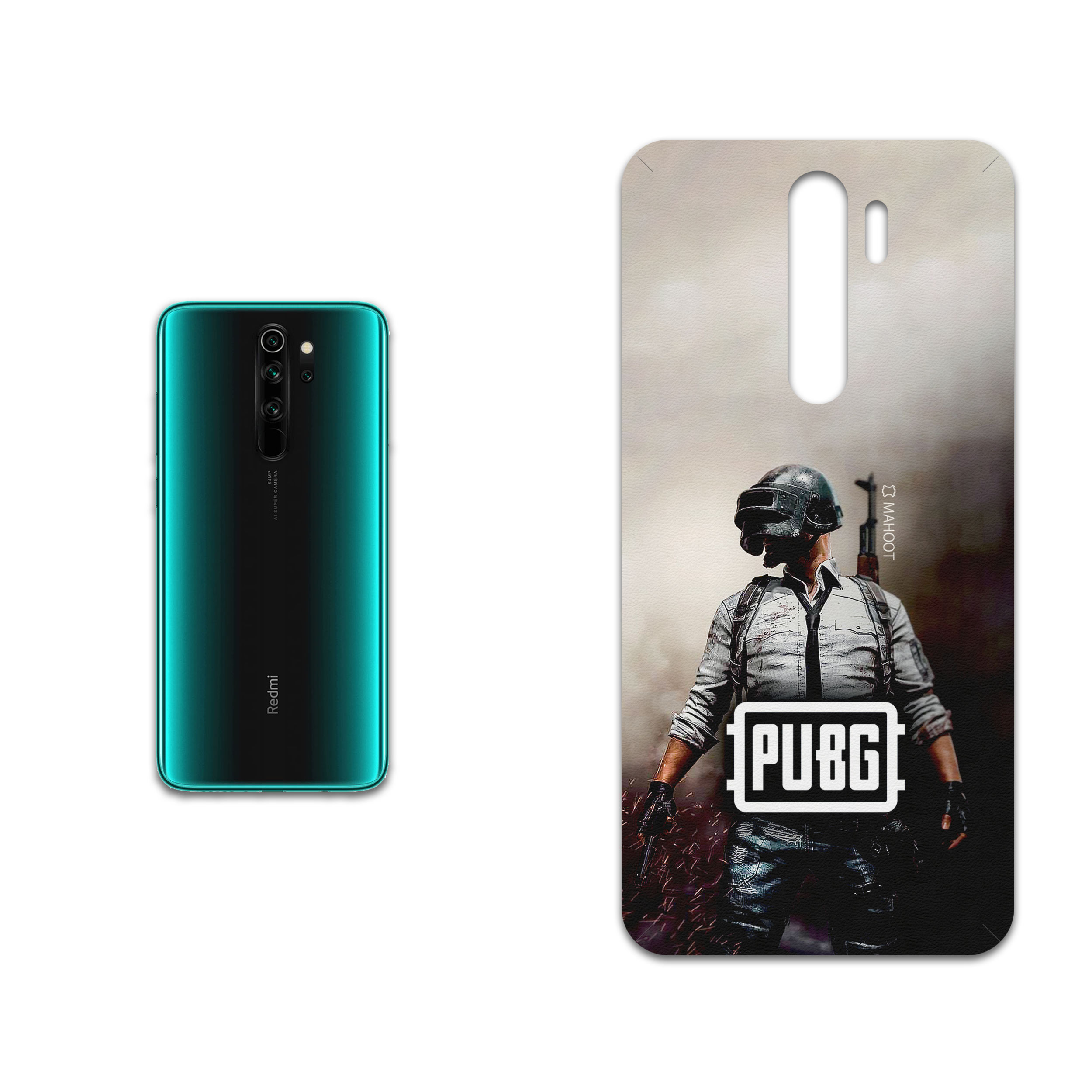 برچسب پوششی ماهوت مدل PUBG-Game مناسب برای گوشی موبایل شیائومی Redmi Note 8 Pro