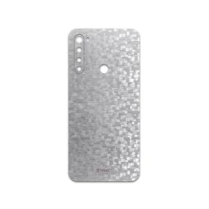 MAHOOT Silver-Silicon Cover Sticker for Xiaomi Redmi Note 8