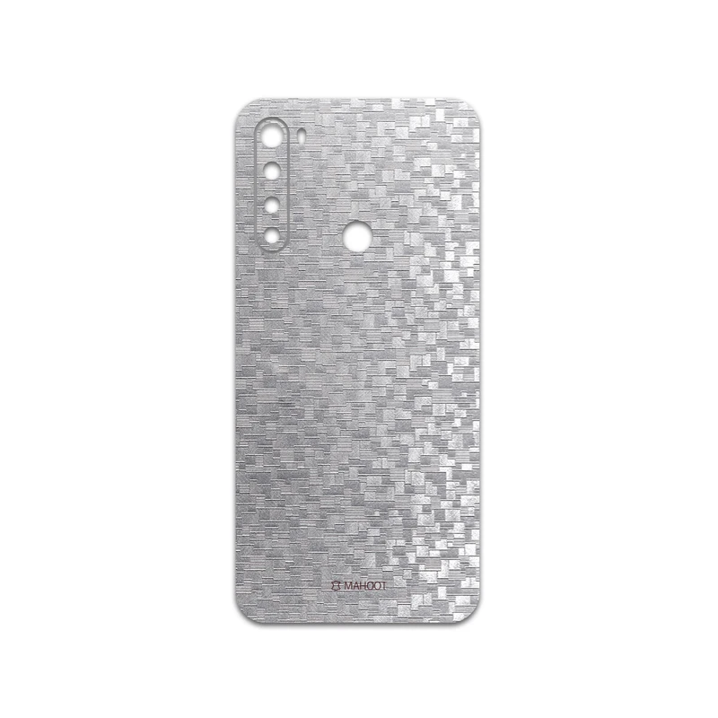 برچسب پوششی ماهوت مدل Silver-Silicon مناسب برای گوشی موبایل شیائومی Redmi Note 8