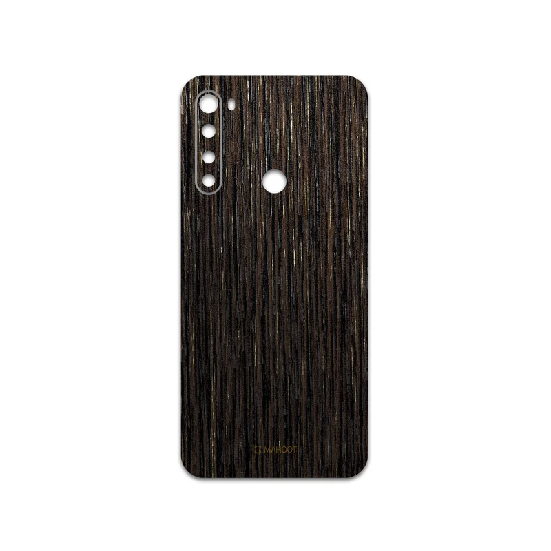 برچسب پوششی ماهوت مدل Dark-Gold-Stripes-Wood مناسب برای گوشی موبایل شیائومی Redmi Note 8