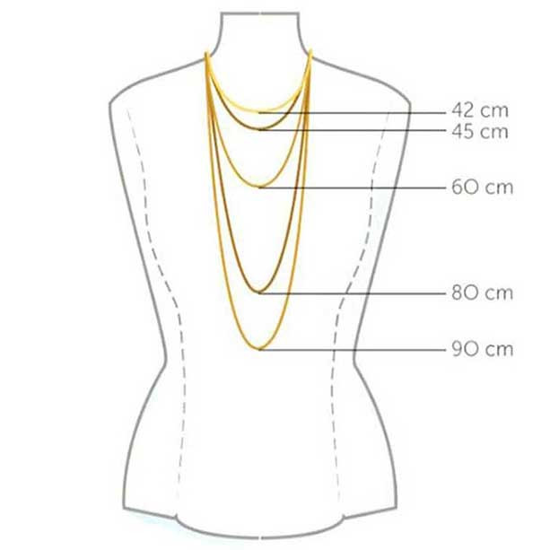 زنجیر زنانه ژوپینگ کد 1001