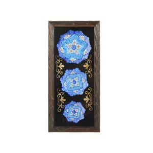 بشقاب مینا کاری کد 12500