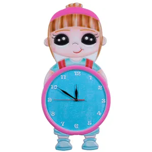 ساعت دیواری کودک طرح فرشته کد NG-08
