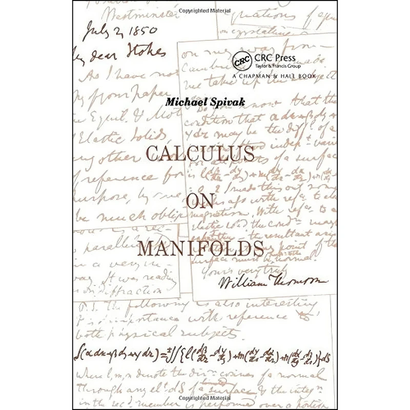 کتاب Calculus On Manifolds اثر Michael Spivak انتشارات CRC Press