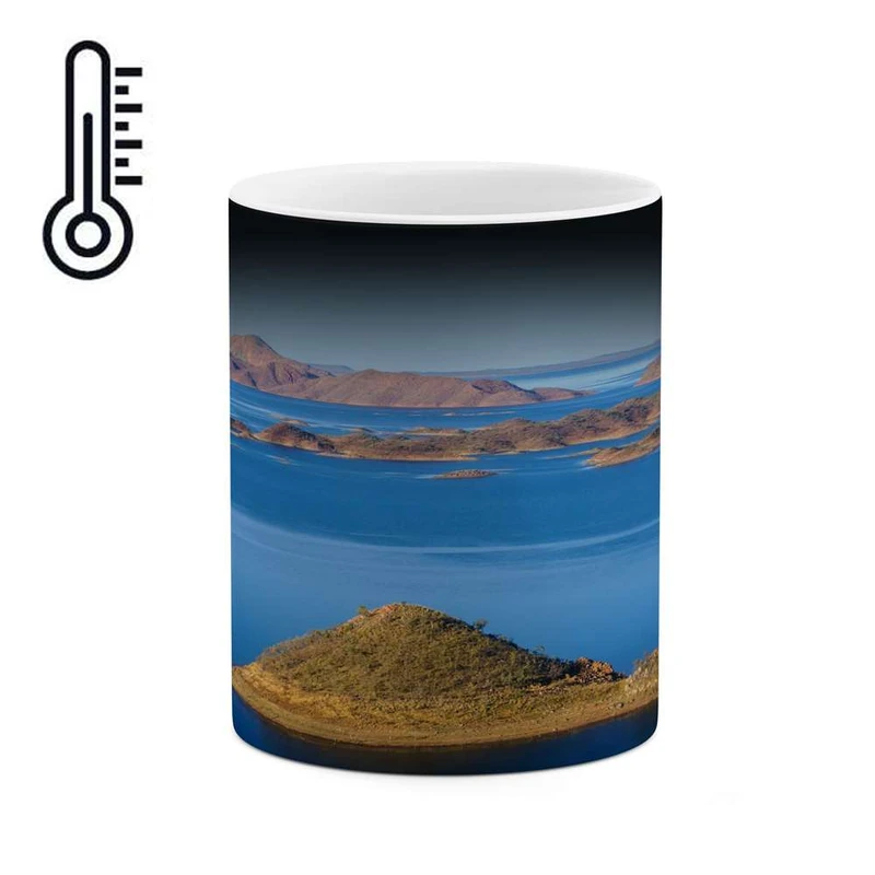 ماگ حرارتی کاکتی مدل منظره کد mgh16650