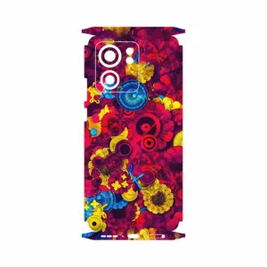 MAHOOT Vector Flower Garden Digital Art-FullSkin Cover Sticker for Motorola Edge 40