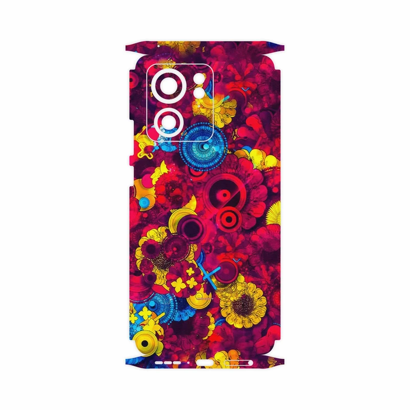 برچسب پوششی ماهوت مدل Vector Flower Garden Digital Art-FullSkin مناسب برای گوشی موبایل موتورولا Edge 40