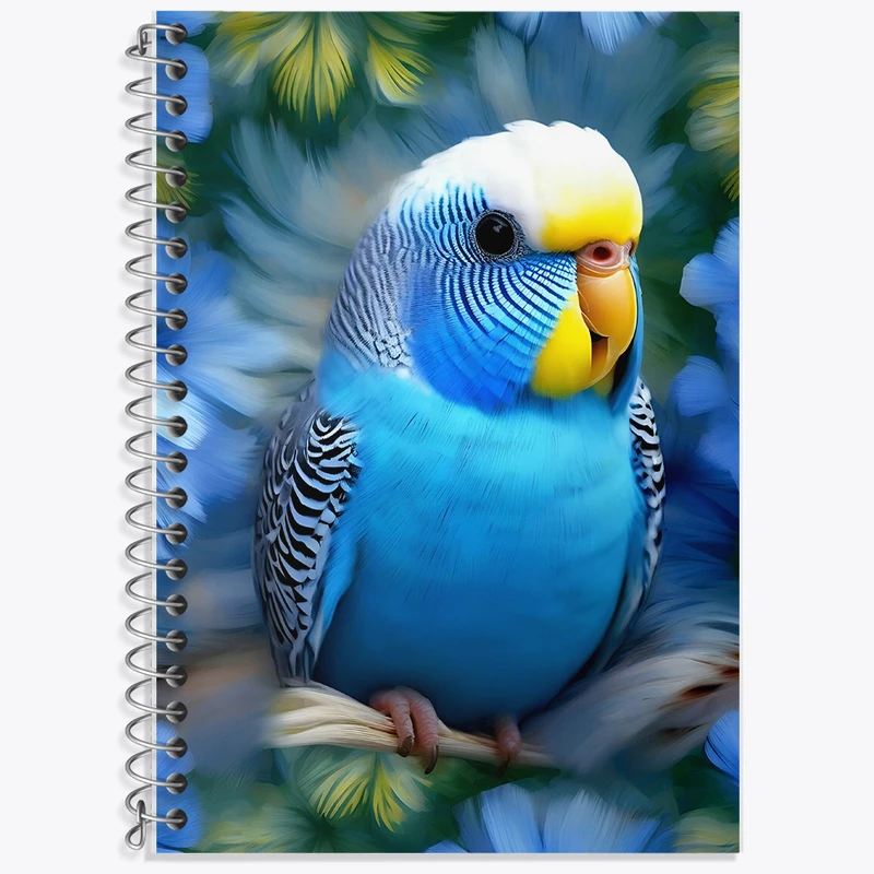 دفتر لغت 50 برگ خندالو طرح مرغ عشق کد F5201