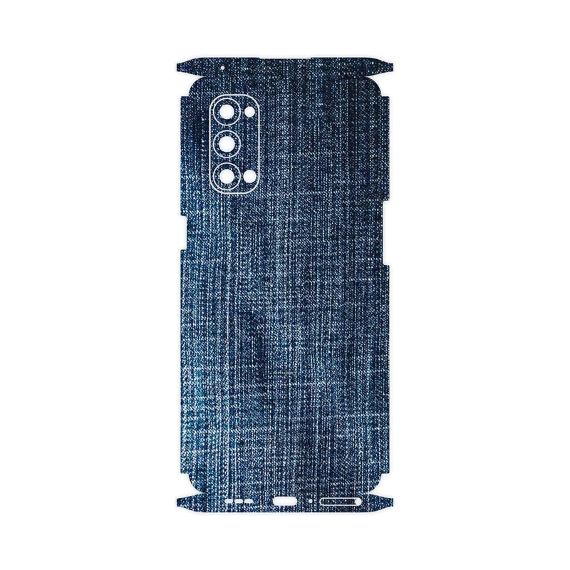 برچسب پوششی ماهوت مدل Fabric Texture 3-FullSkin مناسب برای گوشی موبایل اپو Reno4 Pro 5G