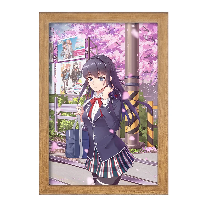 تابلو خندالو مدل یوکینو انیمه جوانی کمدی رومانتیک من کد 32535