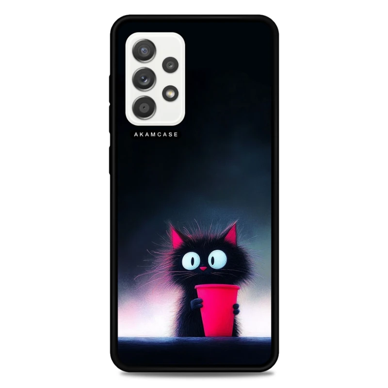 کاور آکام مدل AMC-WSGA52-CATS-36 مناسب برای گوشی موبایل سامسونگ Galaxy A52
