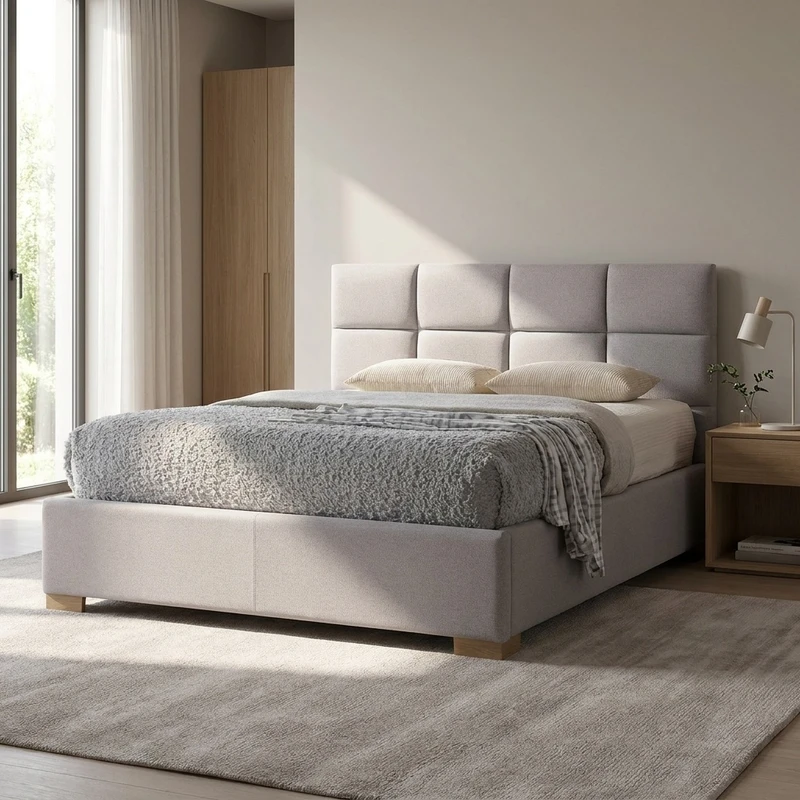تخت خواب دونفره مدل اریکه سایز 200x120 سانتی متر 