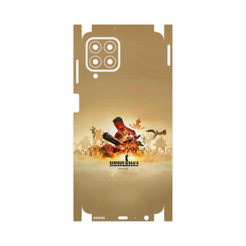 برچسب پوششی ماهوت مدل Serious Sam Game Series-FullSkin مناسب برای گوشی موبایل سامسونگ Galaxy M33