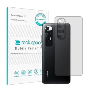 Transparent Rockspace HyGEL phone back protector suitable for Xiaomi Mi 10S mobile phone