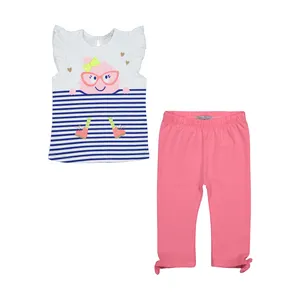 ست بلوز و شلوار دخترانه فیورلا مدل 32017-18