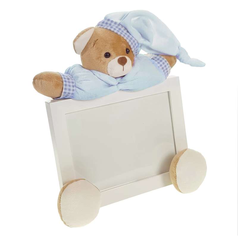 قاب عکس کودک نی نی سیس مدل خرس نانان کد GH-N-Blu/13x18