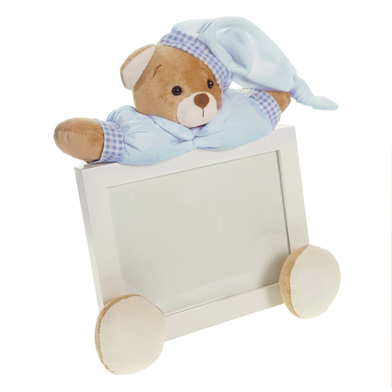 قاب عکس کودک نی نی سیس مدل خرس نانان کد GH-N-Blu/13x18