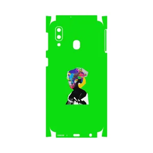 MAHOOT Collage of Women Portrait 3-FullSkin Cover Sticker for Samsung Galaxy A40