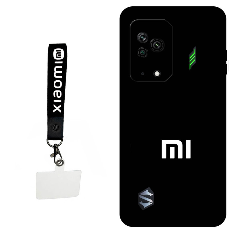 کاور مگافون کد 2878 مناسب برای گوشی موبایل شیائومی Black Shark 5 به همراه بند مچی