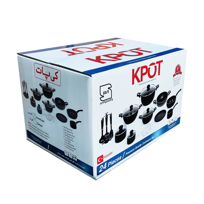 سرویس پخت و پز 24 پارچه کی پات مدل آمتیس