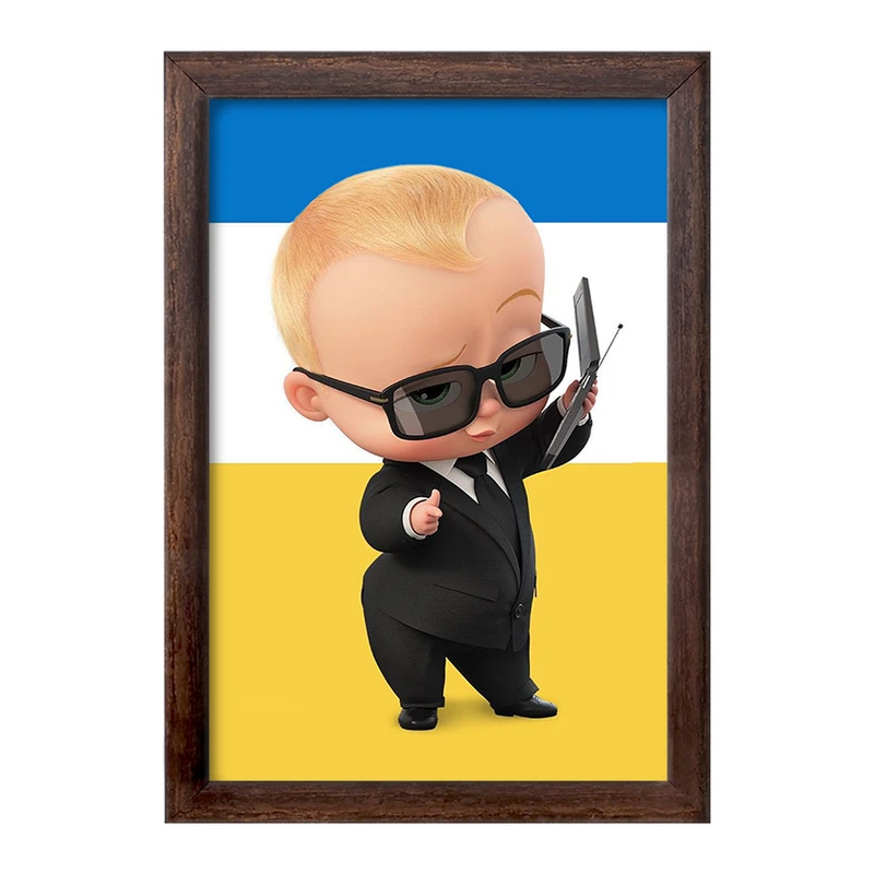 تابلو خندالو طرح بچه رئیس Boss Baby  کد 12521