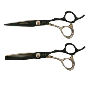 قیچی آرایشگاهی سامورایی مدل CF60 مجموعه 2 عددی