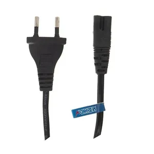 کابل برق دو پین مکا مدل MEC2 طول 1.5 متر