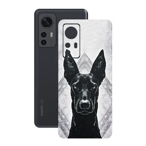 Remax cover sticker Leth model Doberman design suitable for Xiaomi 12X mobile phone