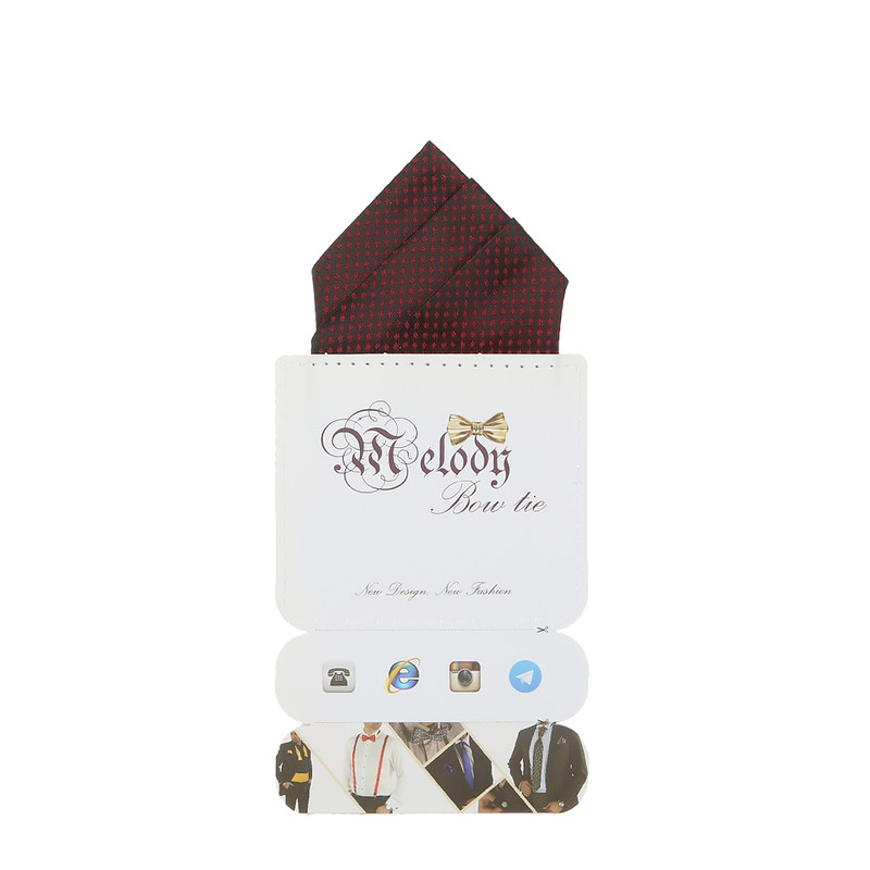دستمال جیب مردانه ملودی مدل PS5106MSGrd